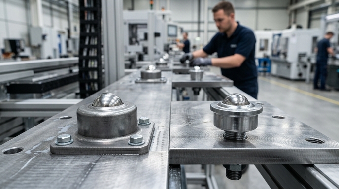 Flange Mount vs. Stud Mount Ball Transfer Units: Which to Choose?